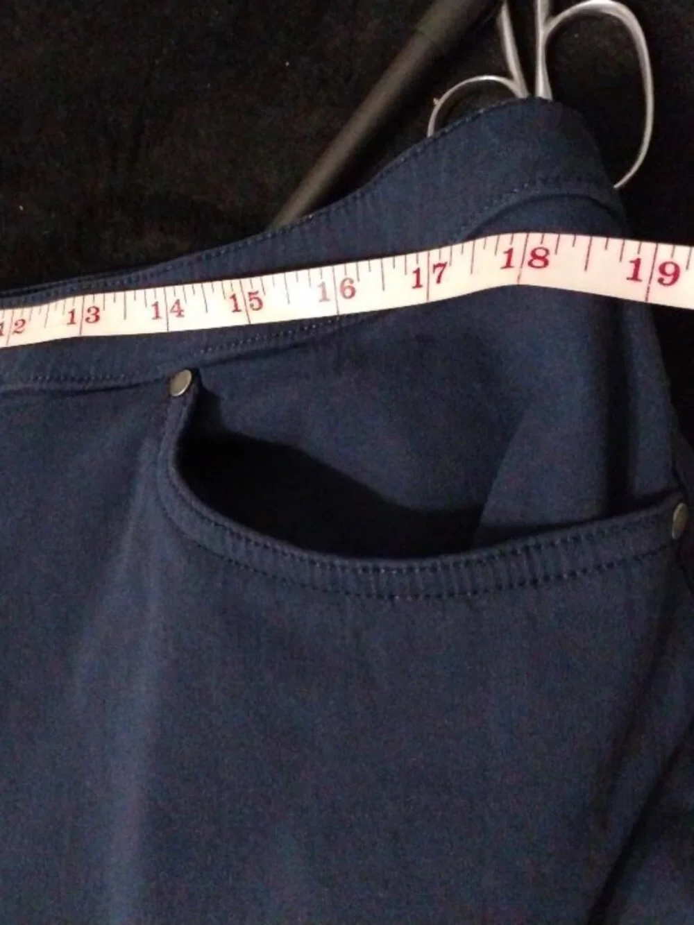 Hearts of Palm Dark Blue Woman Skort Size 18 EUC